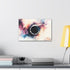 Ethereal canvas art print: black hole mystique captured in 18x12.