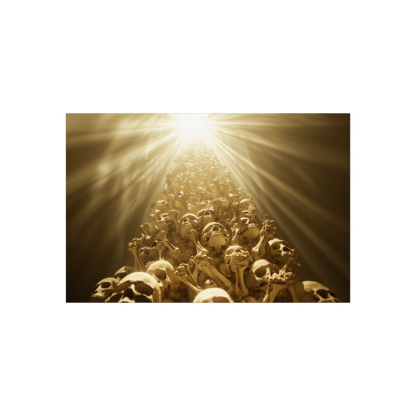 "Ethereal Bone Light Tower Poster"