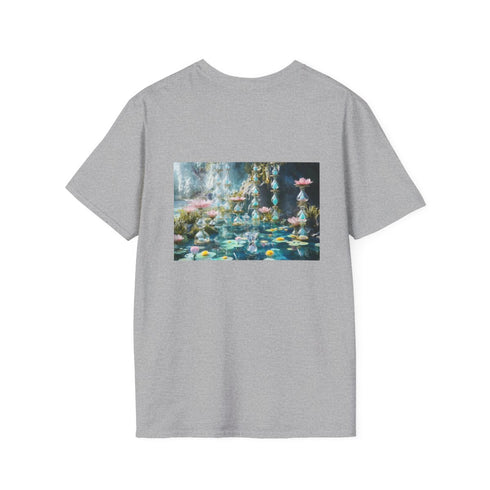 Ethereal Floating Garden Hourglass Shirt