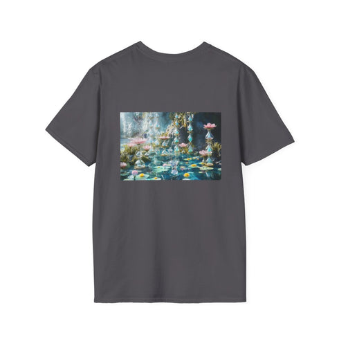 Ethereal Floating Garden Hourglass Shirt