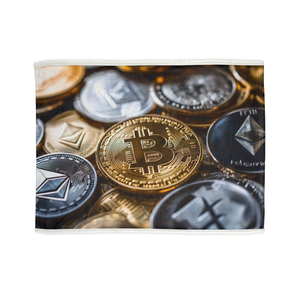 "Ethereum Dream Cover: Sleep in Cryptocurrency Luxury"