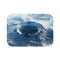 Exoplanet-Inspired Frozen Crater Lake Bath Mat