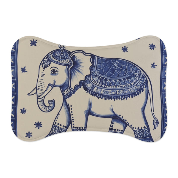 "Exotic Elephant Tile Pet Mat"