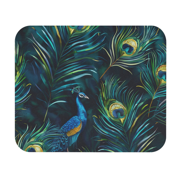 Exotic Feather Paradise Mouse Pad