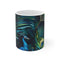 "Exotic Peacock Feathers Coffee Mug"