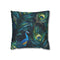 "Exotic Peacock Feathers Pillowcase"