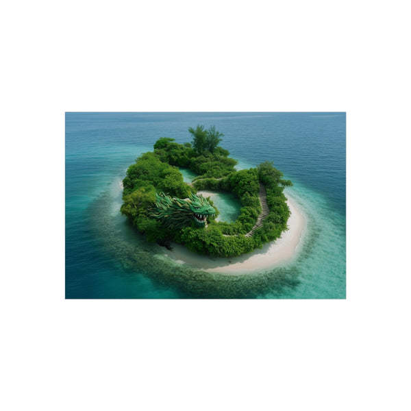 Explore Dragon-Shaped Tropical Island