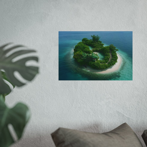 Explore Dragon-Shaped Tropical Island