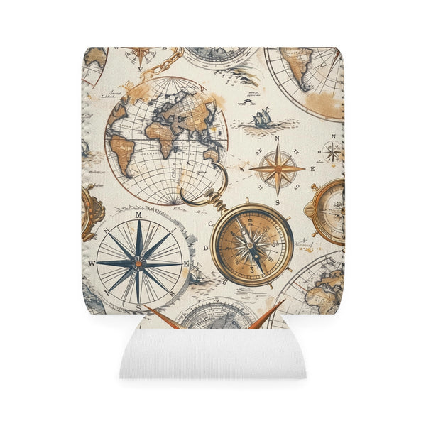 Explore in Style: Vintage Maps Can Cooler