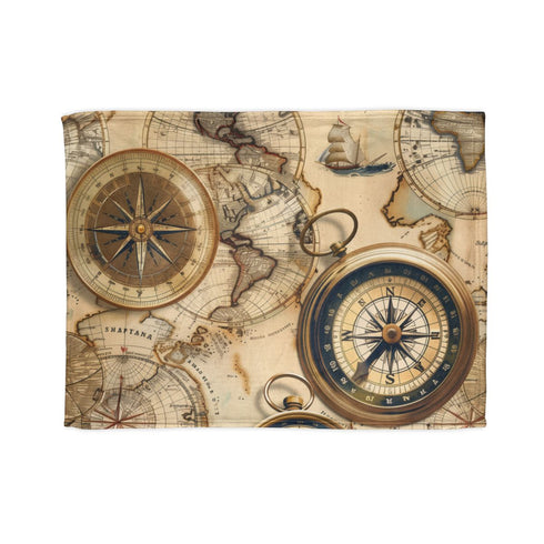 "Explorer's Dream Bed Cover"