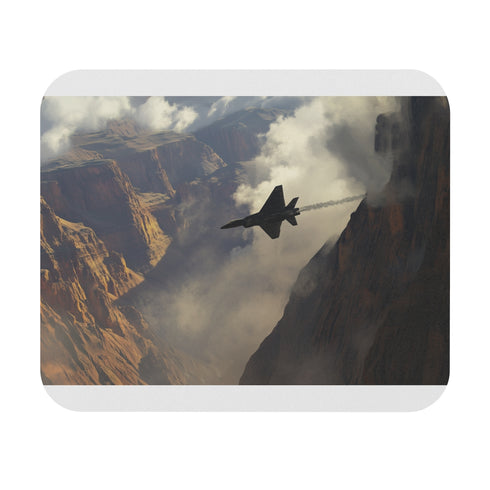 F Fighter Jet Mouse Pad Velocity at Your Fingertips