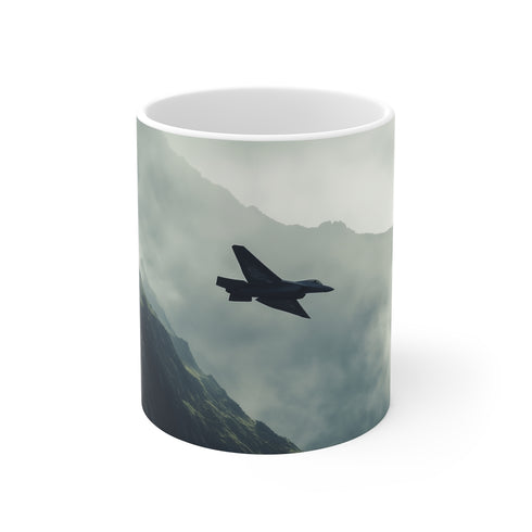 "F22 Raptor Fighter Jet Mug"