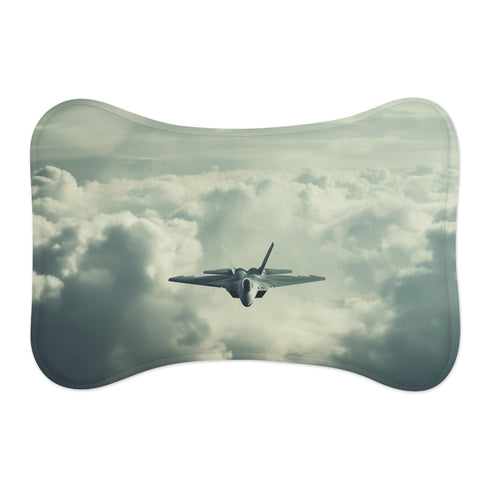 "F22 Raptor Flight Pet Mat"