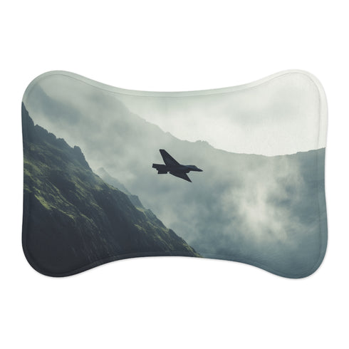 "F22 Raptor Inspired Pet Mat: Fly in Style!"