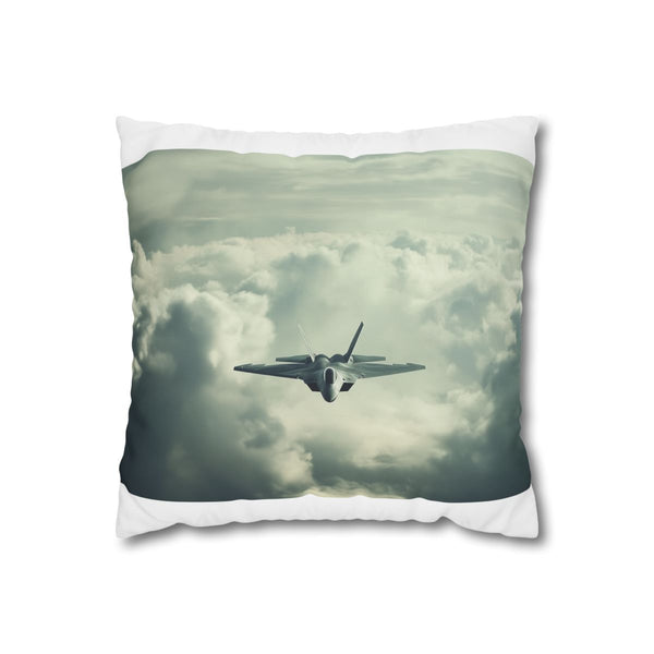 F22 Raptor Sky Pillowcase: Soaring Air Superiority!