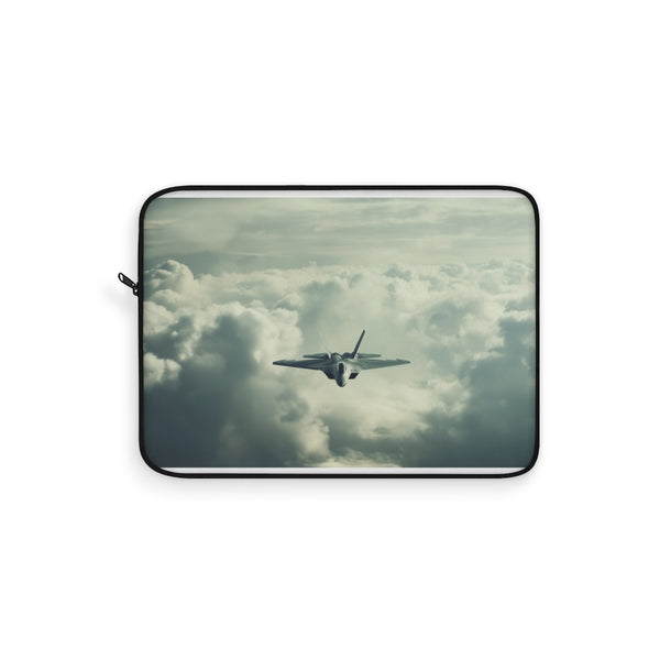 "F22 Raptor Skyline Laptop Sleeve"