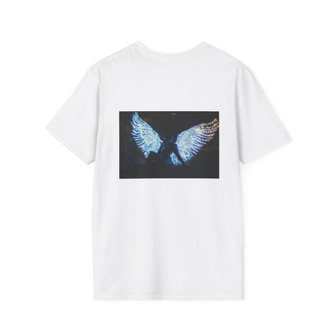 Fallen Angel Glowing Wings T-shirt