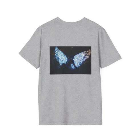 Fallen Angel Glowing Wings T-shirt