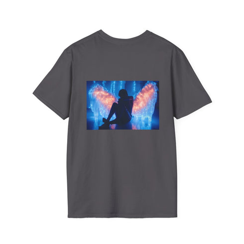 Fallen Angel T-Shirt Glowing Wings