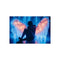 "Fallen Angel with Glowing Wings"