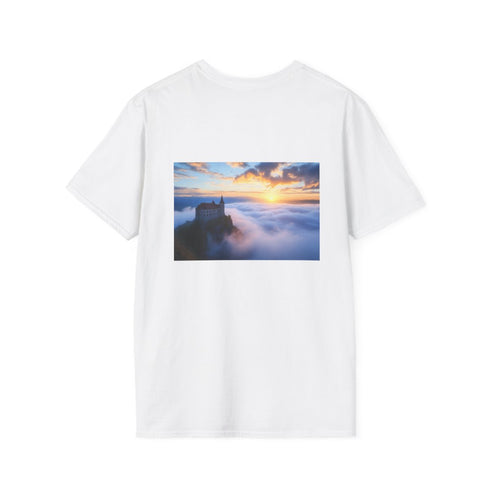 Fantasy Castle Clouds Graphic Tee