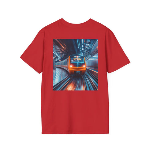 Fast Track Fury Tee: Ride the Speeding Train!
