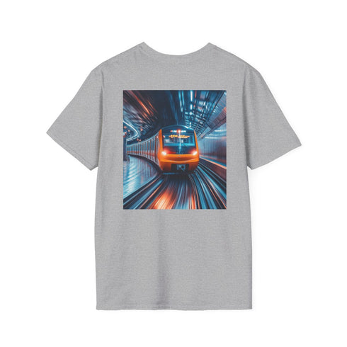 Fast Track Fury Tee: Ride the Speeding Train!