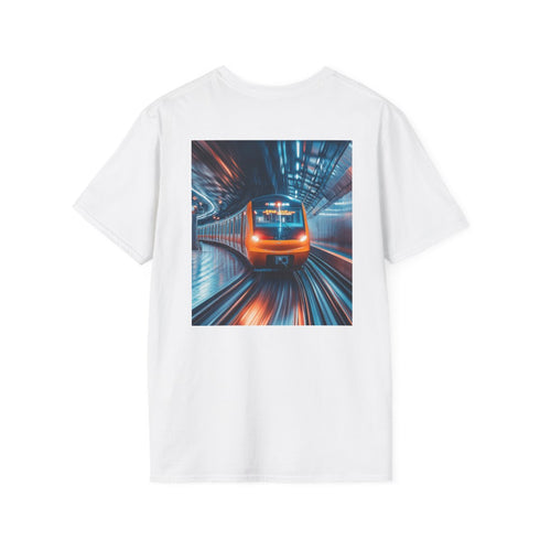 Fast Track Fury Tee: Ride the Speeding Train!