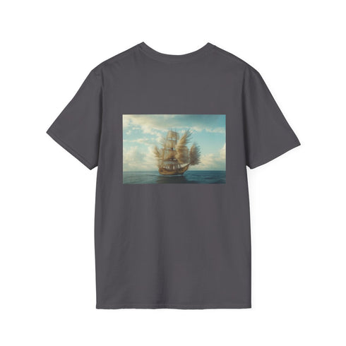 Feather Ship Ocean Adventure Tee