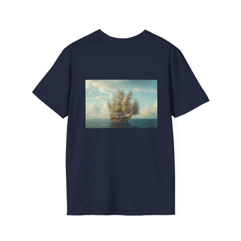 Feather Ship Ocean Adventure Tee