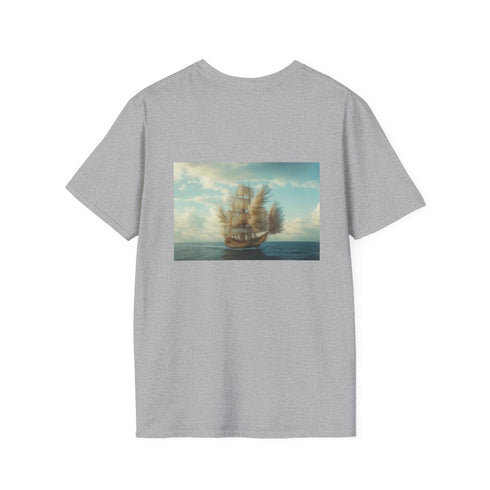 Feather Ship Ocean Adventure Tee