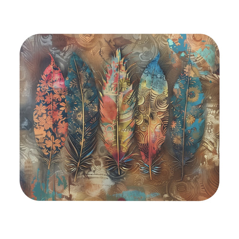 Feathered Bohemian Dream Mouse Pad