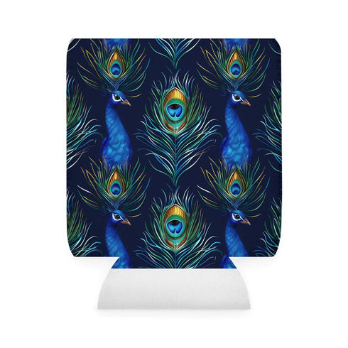 Feathered Elegance Can Cooler Sleeve