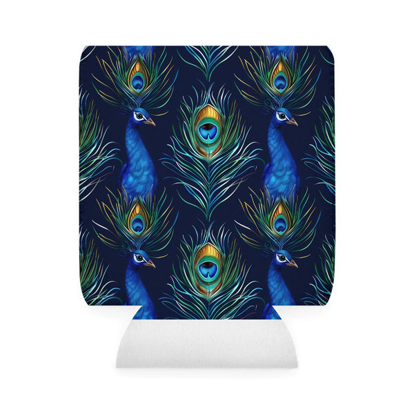 Feathered Elegance Can Cooler Sleeve