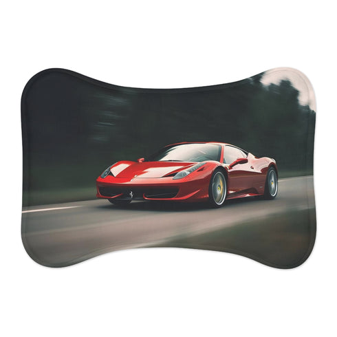 "Ferrari Speed Pet Mat: Ride in Style"