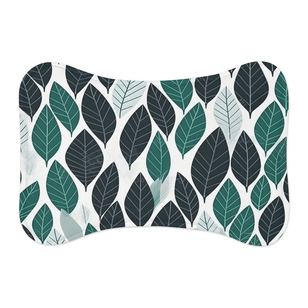 "Ferret-inspired Leaf Pattern Pet Mat"
