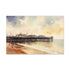 Brighton Breeze Coastal Canvas, vibrant art print for beach lovers.