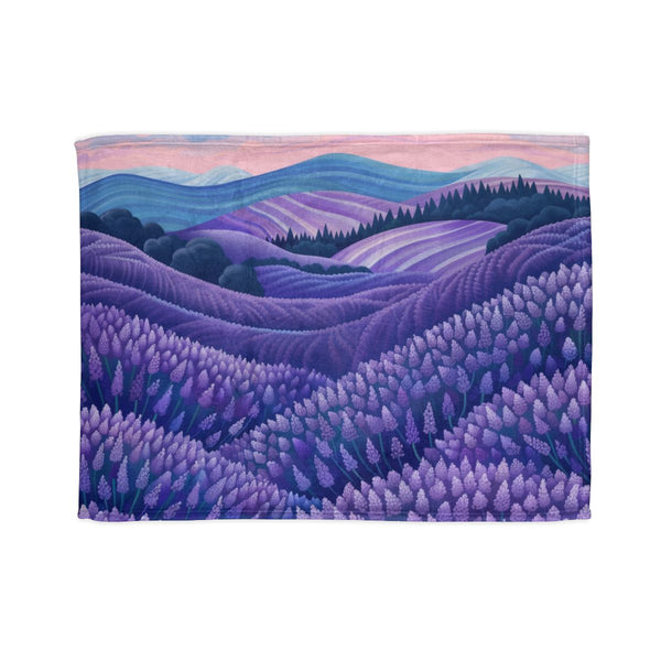 "Field of Dreams Lavender Bedcover"