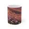 "Field Pink Sunset Floral Mug"