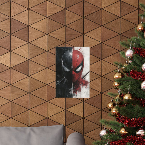 Fierce Showdown rivalry poster, 12" x 18" matte paper for home.