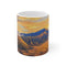 "Fiery Heart Sunrise Mug"