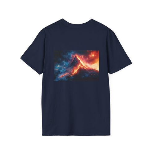Fiery Waterfall Mountain Space Tee