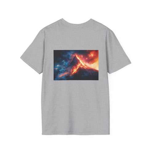Fiery Waterfall Mountain Space Tee
