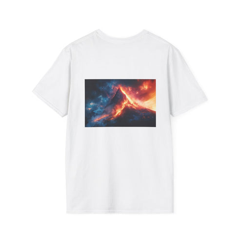Fiery Waterfall Mountain Space Tee
