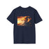 Fiery Wave Rider Surf T-Shirt