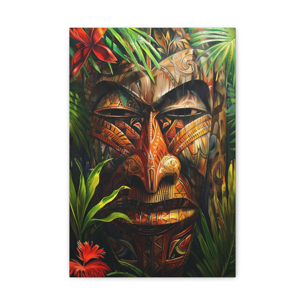 "Fiji Mask: Vibrant Tribal Beauty"