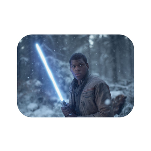 Finn Lightsaber Snow Bath Mat