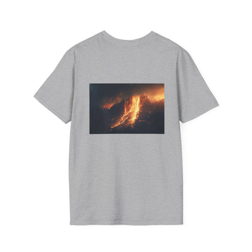 Firefall Mountain Space Waterfall Tee