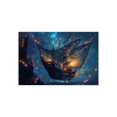 Firefly Wings Carry Haunted Ghost Ship