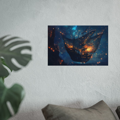 Firefly Wings Carry Haunted Ghost Ship